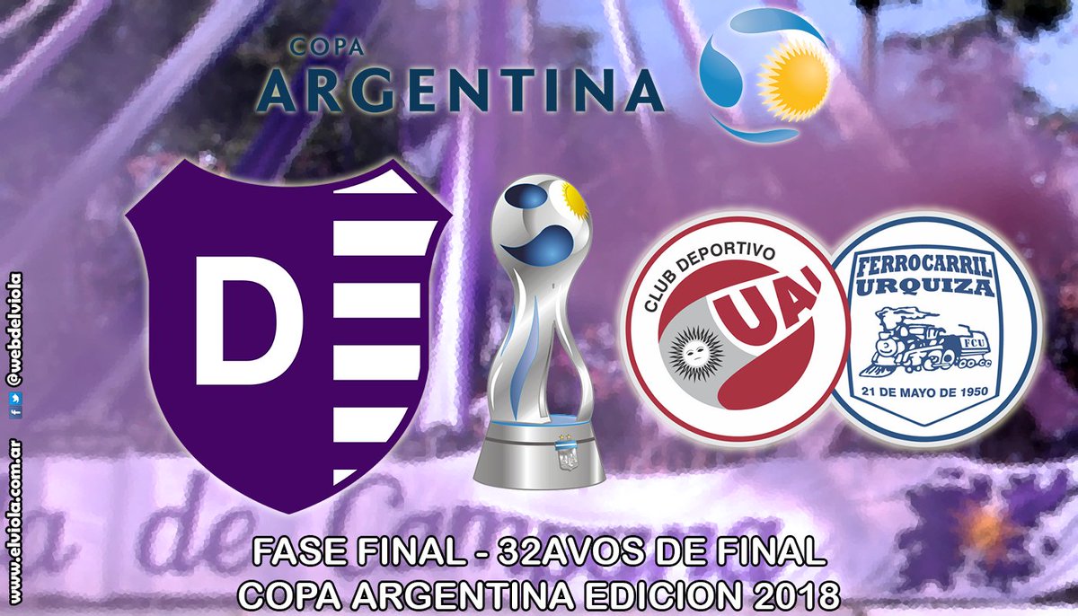 Se sorteó la fase final de la Copa Argentina 2018, y Villa Dálmine ya conoce a su rival para el debut en 32avos de final. Será ante UAI Urquiza, con fecha y sede a confirmar. El ganador de este partido, enfrentará en 16avos al ganador de River Plate y Central Norte de Salta.