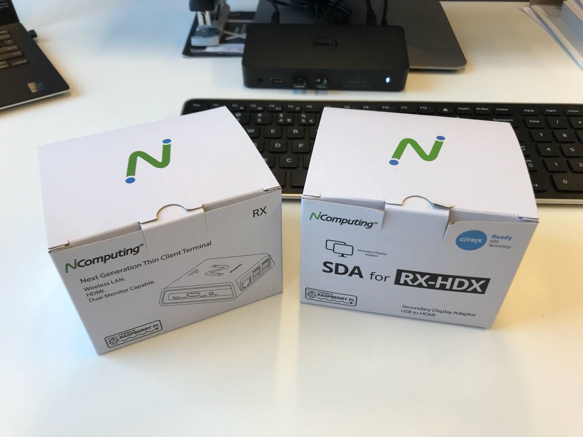 louisgohl's tweet image. Unboxing de #RaspberryPi RX-HDX thin client #ConoScenza bit.ly/2FfNgTf #ncomputing #citrix