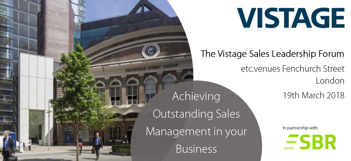 ONLY 13 PLACES LEFT at this year's <a href="/VistageUK/">Vistage UK</a> Sales Leadership Forum in partnership with @SBRConsulting - Monday 19th March - <a href="/etcvenues/">etc.venues</a> Fenchurch Street, London - "Achieving Outstanding Sales Management in your Business". More info here: vis.pm/2tirg4T