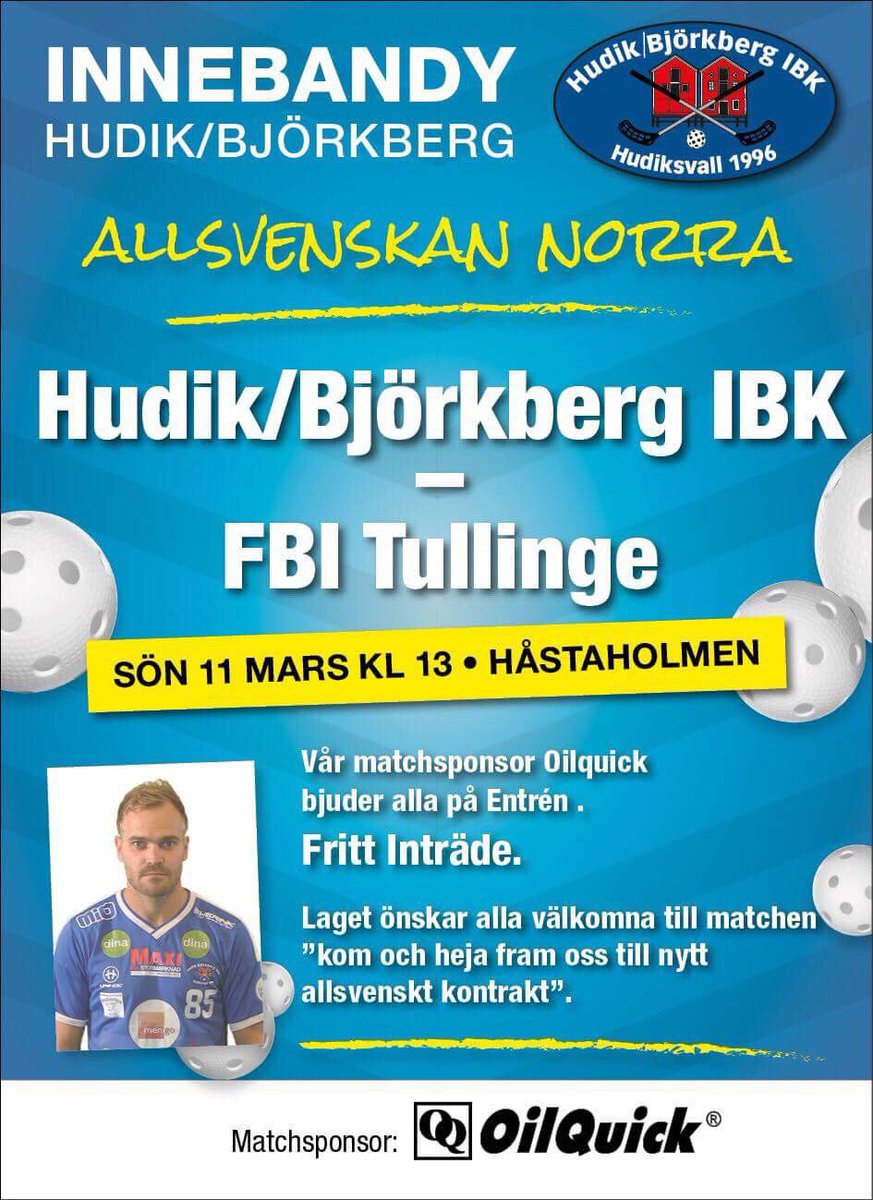 Hudikbjorkberg's tweet photo. Ta med din pappa, mamma, son, dotter, farfar/morfar, farmor/mormor, kusin, tremänning. Ta med din KATT eller HÄST!

PÅ SÖNDAG FYLLER VI HÅSTAHOLMEN!

OilQuick bjuder på inträdet till exakt ALLA!

💥 H/B - Tullinge
📅 Söndag 11 mars
⏰ 13:00 https://t.co/QBuo1sOI5v