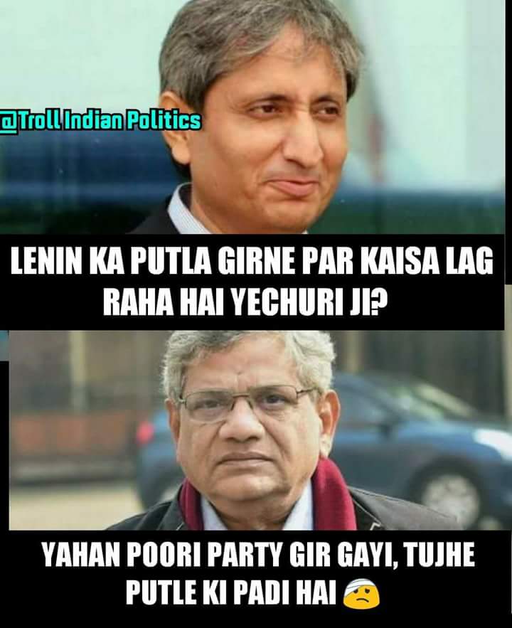 ajaykhatriddn's tweet image. #LeninStatueRow
#FallOfLenin
#Lenin 
#LeninStatue 
#BJPFightsLenin