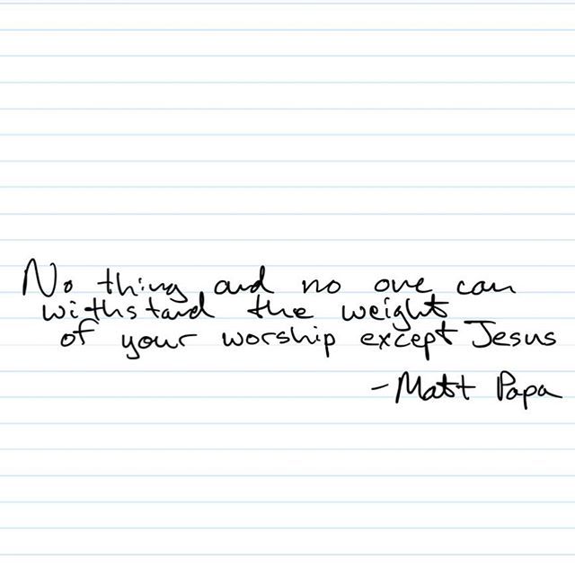 owenspreston's tweet photo. What are you worshipping today? #worship https://t.co/lTQTJrJixm