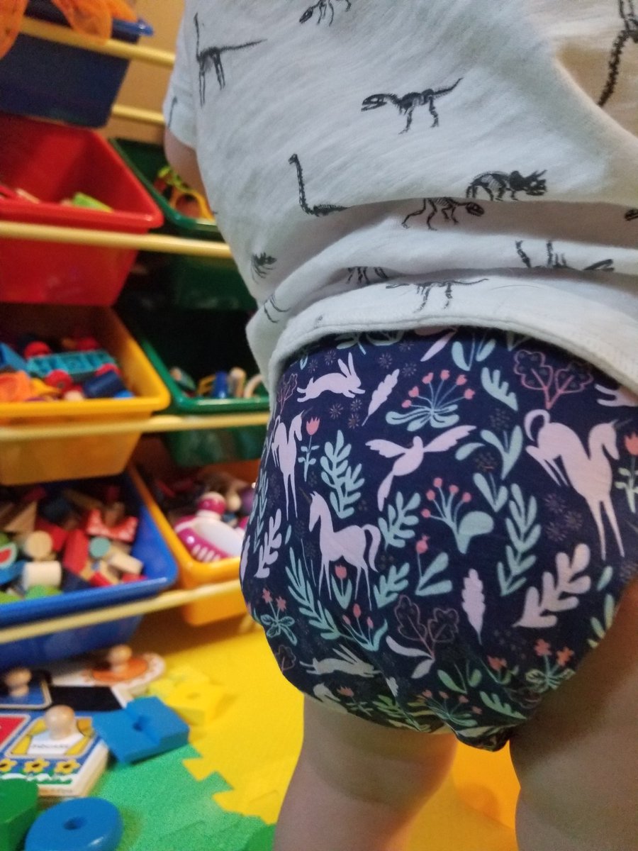 Dinosaur shirt and <a href="/best_bottom/">BestBottom Diapers</a> enchanted unicorn diaper. Winning combination. #ibelieveinunicorns #mybestbottombaby #boyscanwearunicorns #makeclothmainstream