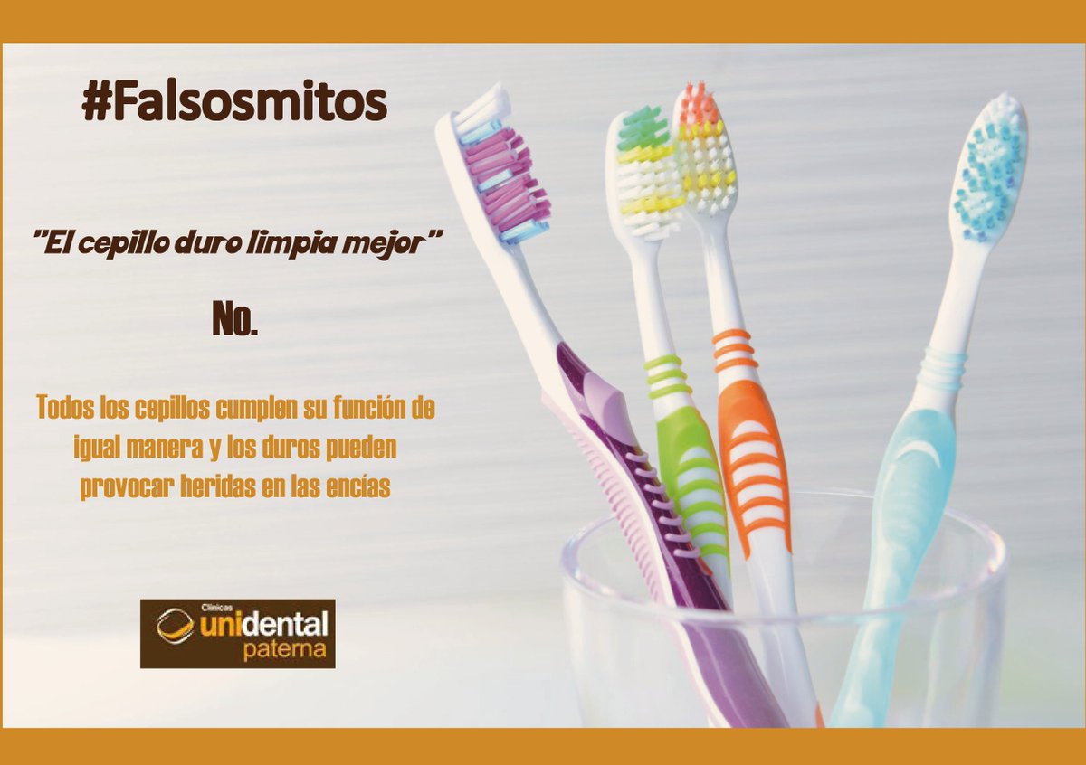 UnidentalPatern's tweet photo. #Falsosmitos 
¡No olvidéis cepillaros los dientes después de las comidas! 😁 https://t.co/uUbRDK6USR