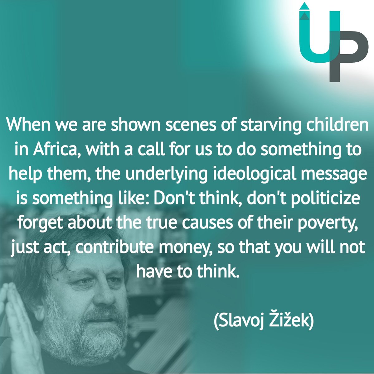 urb_prod's tweet photo. It's hard to read between the lines, when you don't even see or know the great plan. Than it's easy to manipulate people. #SlavojŽižek #Žižek #criticaltheory #ideology #philosophy #urbanism #discourse #critical #poverty #consumer #consumerism #oppression #society #economy https://t.co/8ulrYw4Vse