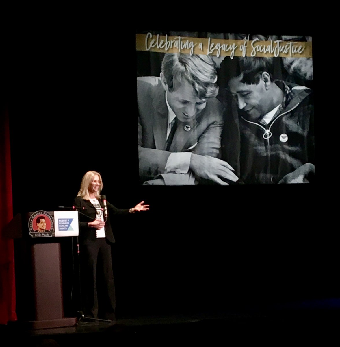 lausd_ldc's tweet photo. "Celebrating a Legacy of Social Justice" at RFK Community Schools to commemorate the 50th Anniversary of Cesar Chavez's peaceful nonviolence fast that lasted 25 days and the linking of two iconic social justice figures in history, Robert F. Kennedy and Cesar Chavez. https://t.co/pvKQolEM1L