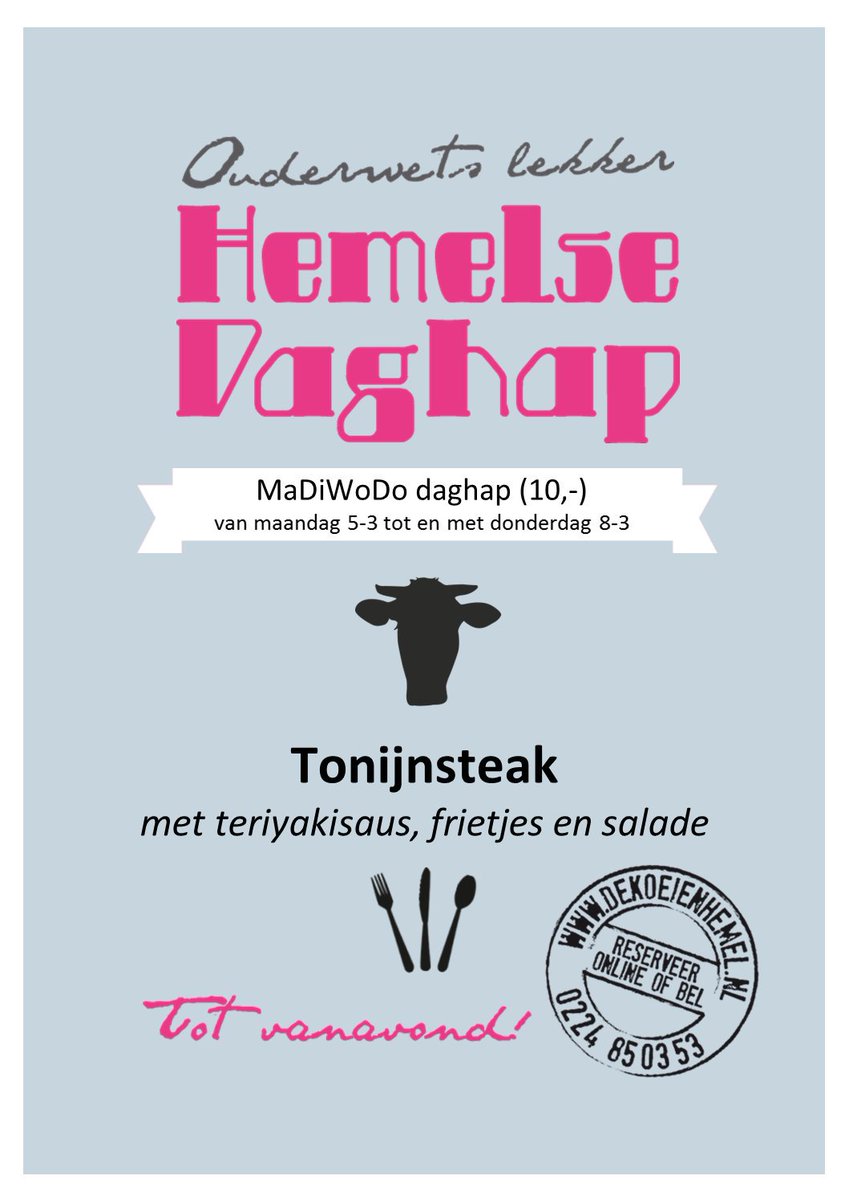 De Koeienhemel (@koeienhemel) on Twitter photo 