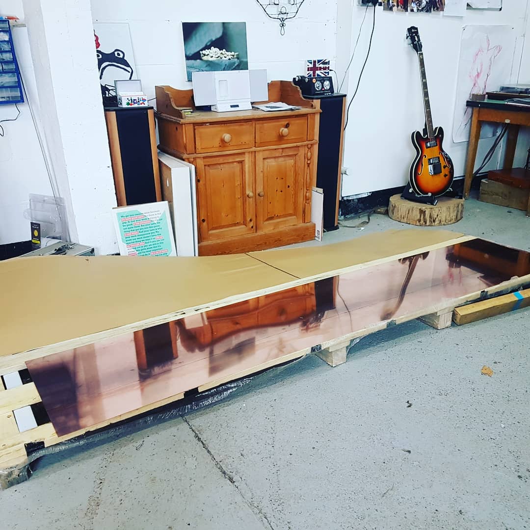 jovanefineart's tweet photo. Some action shots from today's work on the next piece... This one's going to be big! #bronzesculpture #contemporaryart #contemporarysculpture #sculpture https://t.co/xx1Lmc2848