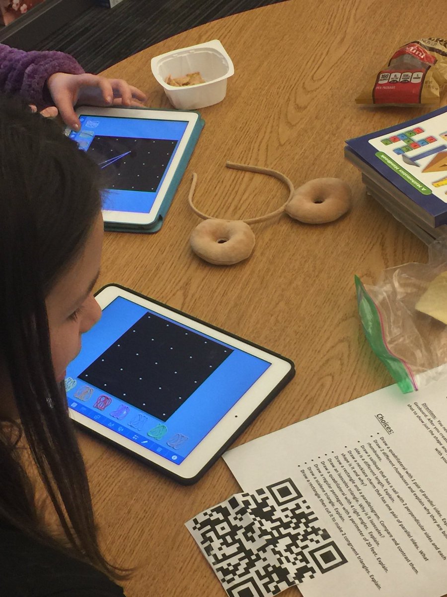 MrsDugganSPE's tweet photo. Trying something new today! Blended Learning centers for math instruction. So much learning going on, engaged students and movement built into the lessons. Winning! @BVBlendED @ELaneBV229 https://t.co/7mIFbN7hrb