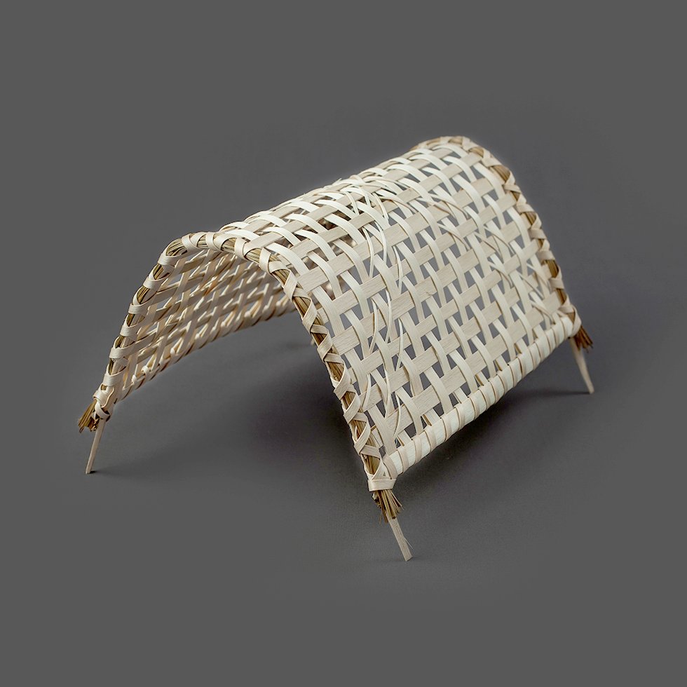 this Ursula Johnson piece from her Mi’kwite’tmn (Do You Remember) series is one of the tenderest pieces of basketry I've ever seen — the description, the description
