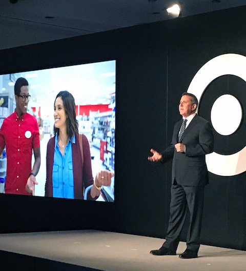 TargetNews's tweet photo. #TargetCEO Brian Cornell takes the stage to kick off $TGT’s Financial Community Meeting in Minneapolis https://t.co/49LuibMUYz
