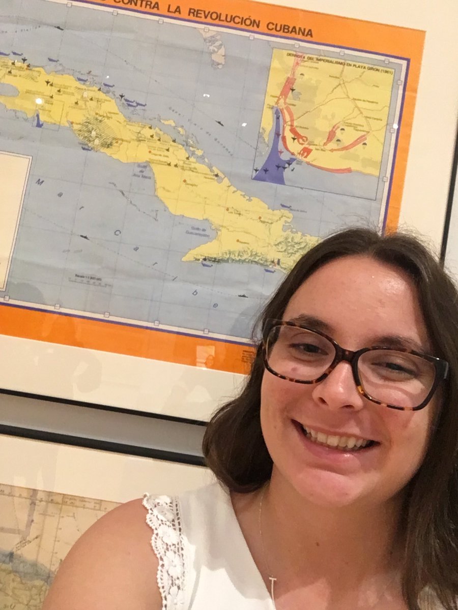 KayleEdwards1's tweet photo. At the Lowe to see "Antillean Visions: Maps and the Making of the Caribbean." The maps on the left show Cuba through a pro-Castro lens and the maps on the right show Cuba through the lens of freed Cubans in Miami. #UMtaylor @TashanaTaylor https://t.co/UvFeGlC9gn