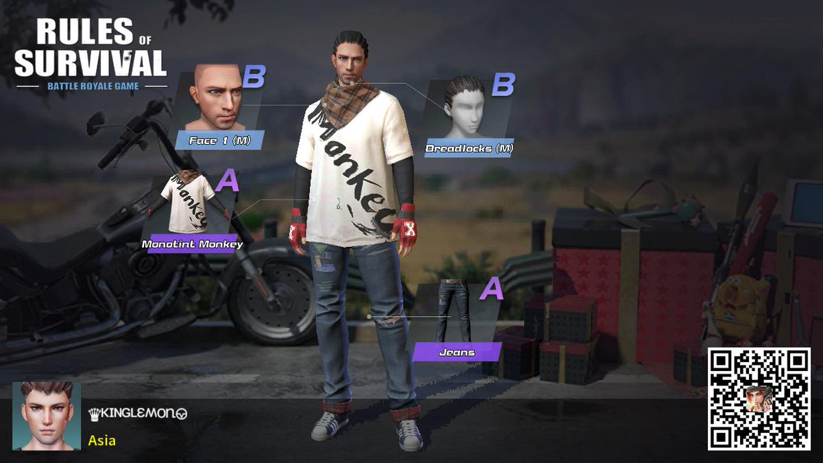 J_Flaree's tweet photo. #RulesofSurvival https://t.co/UHOu2eiT8c