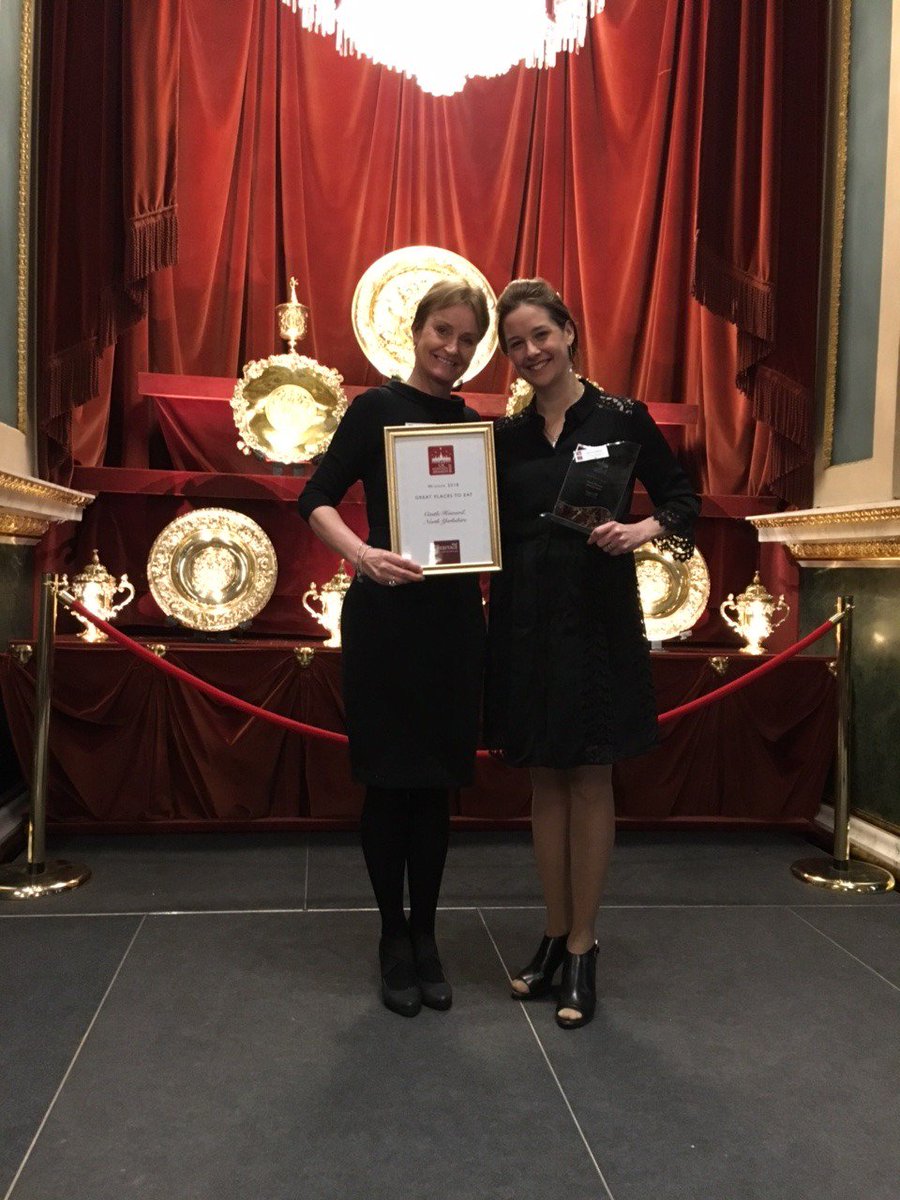 We are delighted to have won the Great Places To Eat award at the #UKHeritageAwards2018!