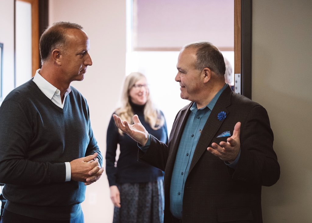 Discussing new ways to have a positive impact on the future of the acctg profession with <a href="/tomhood/">Tom Hood</a> We must look at other industries and learn in order to steer those that trust us #CPATLS