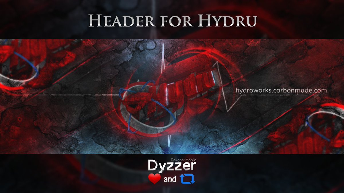 iDyzzer's tweet photo. Header for @Hydruuu 
By:@iDyzzer 
Made on mobile
Fav and RT are appreciated https://t.co/7nXjcm7ZWz