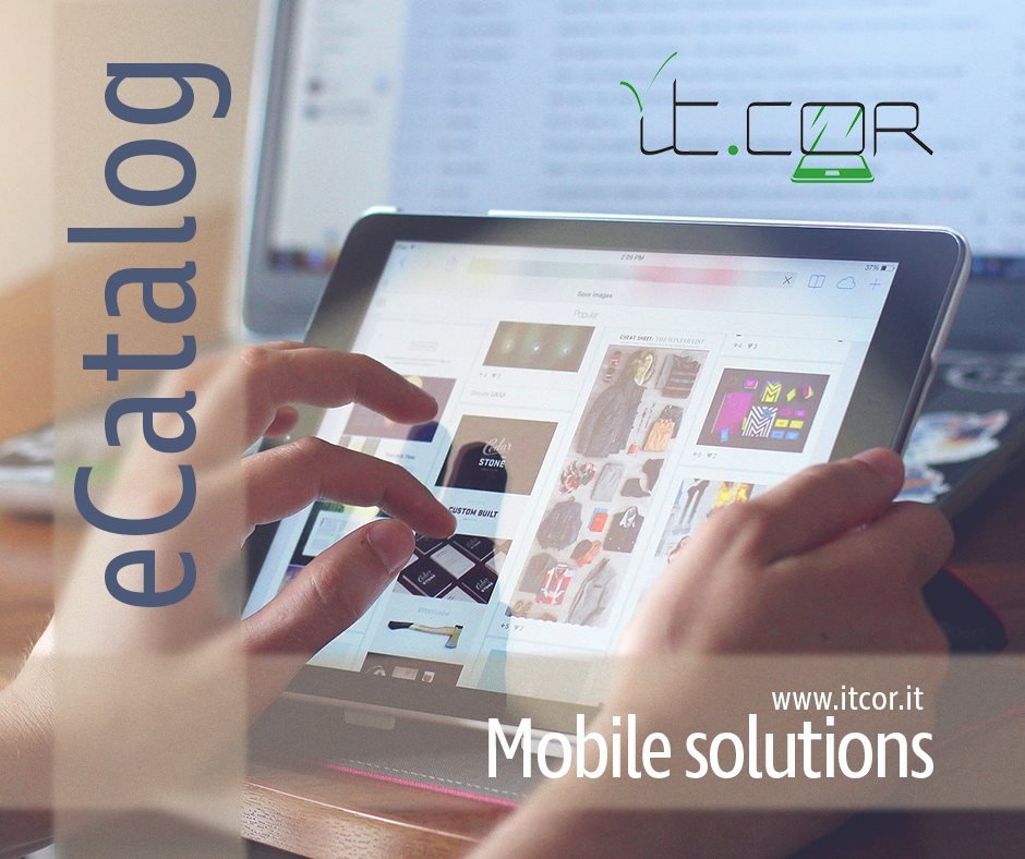 ITCOR_Srl's tweet image. Distribuisci in modo efficiente ed efficace i contenuti marketing aziendali con IT.COR eCatalog, l’infrastruttura basata su un database ospitato su server di back-end, che garantisce un’immediata disponibilità del dato ai mobile workers attivi sul campo
#itcor4business #ecatalog