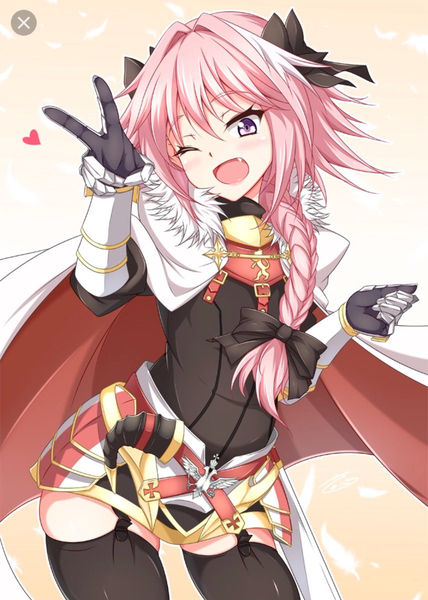 SeanLarar's tweet photo. Top 4 waifu list of 2018

Fate/Apocrypha - Astolfo
Kemono Friends - Grey Wolf
Log Horizon - Akatsuki
Grimgar - Yume https://t.co/hrT9ZnPNy3