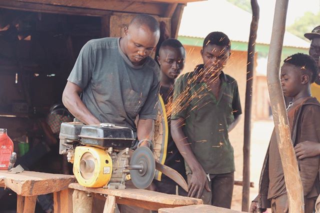 mavunocongo's tweet photo. Malumalu isn’t just a farmer, he’s a mentor and teacher to younger men in his community. He’s seen here demonstrating how to sharpen tools for use around the farm. His full story is amazing, and we don’t want to spoil it. Coming soon! https://t.co/yvulvMlblB https://t.co/a99oRpTxjQ