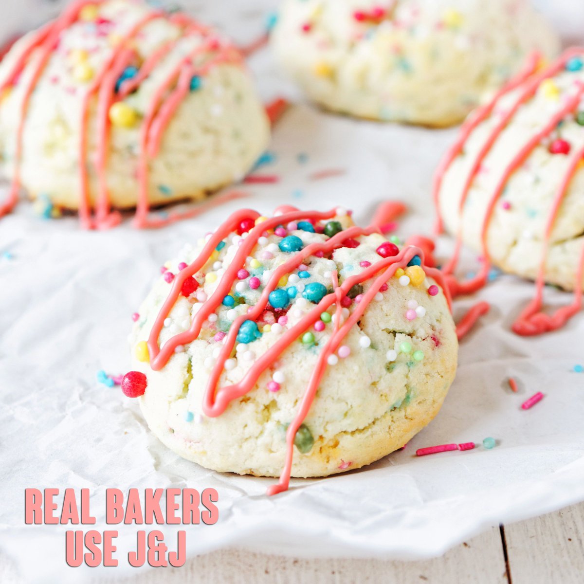 Every day is a #funfetti day. These buttery cookies are filled with magical deliciousness! 🌈🌈 #TuesdayThoughts #MagicofStorytelling #yummy