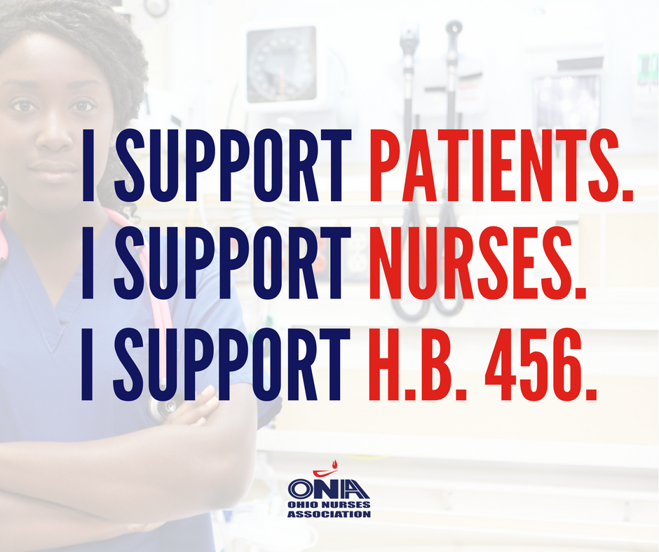 OhioNursesAssoc's tweet photo. Chairman Huffman & @RepJimButler - thank you for the opportunity to testify tomorrow in support of House Bill 456. Nurse fatigue is an epidemic in our profession. We must combat it by eliminating nurse mandatory work for the sake of safe patient care. #EndMOT #safestaffing #HB456 https://t.co/odcn267pi5