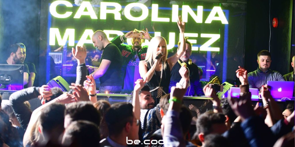 CarolinaMarquez's tweet photo. #AmoreTour ๐ @ #becooldisco - Salerno IT ๐ฎ๐น#carolinamarquez #sarร perchรฉtiamo #newhit #nuovosingolo #tormentone2018 https://t.co/8QMyQz6ghd