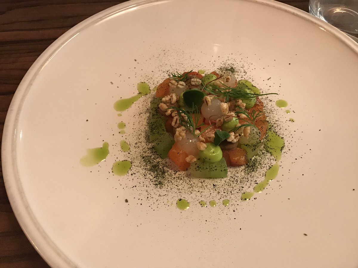 LewisKelsey2's tweet photo. Great lunch at @Kitchenoxford today thanks to @paulwelburn for preparing some great dishes including @I_Herefordprime rib eye https://t.co/7vUgY3YVeW