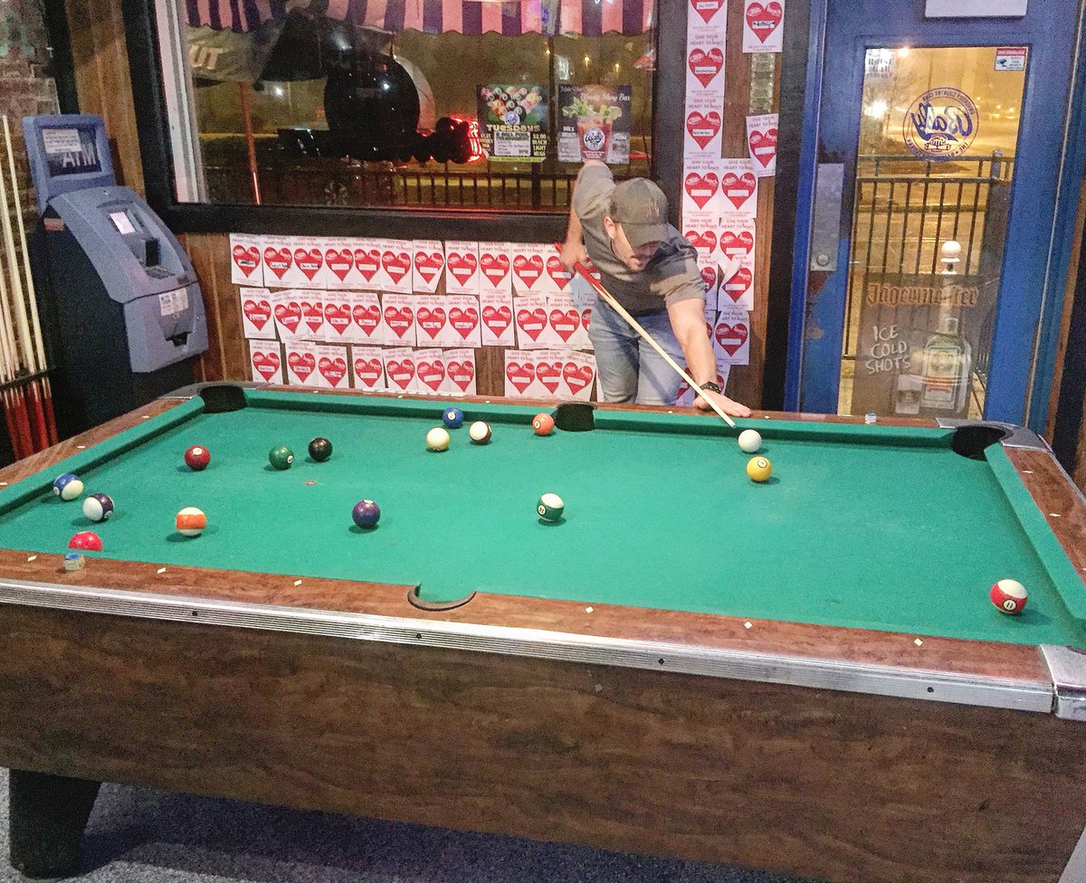 BallyHooTavern's tweet photo. 8-ball tournament tonight! Sign up at 8:30 tournament to follow. Can you pocket the challenge?
‼️💰CASH PRIZE💰‼️#BallyBound #localbar #pool #8ballpool🎱 #Tuesdaynight https://t.co/KqbnxO4G9R