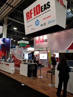 rfIDEAS's tweet photo. Booth #3265 is ready to get this show started.  #HIMSS18 #HealthIT https://t.co/nf02ZbtlYh