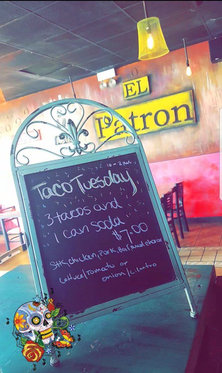 ElPatronChicago's tweet photo. It's Taco Tuesday!! Stop in and try our special! https://t.co/rmty5xMdbO