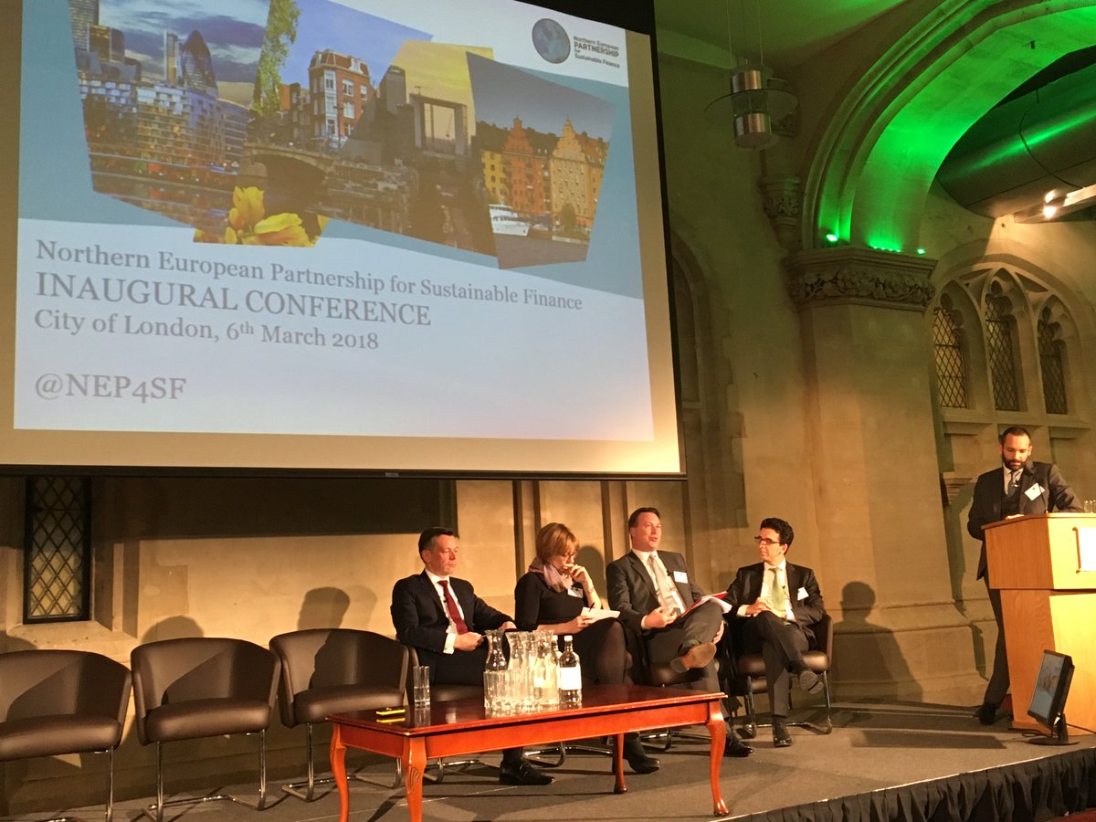 TJess1's tweet photo. Sustainable finance in the EU - "It came late but it is moving fast" says @Mabeytweet at the @NEP4SF conference. "It is now the time for stakeholders across the finance and energy sectors to get organised to ensure high impact reforms are implemented" #InvestEU #SusFinEU https://t.co/LgUVtmm6qk