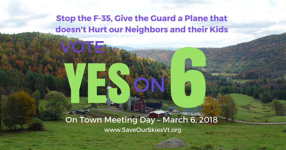 SaveOurSkiesVT's tweet photo. #BTV Have you already voted? Share this with your friends and encourage them to get out and vote #YesOn6 -- find a polling place near you: https://t.co/ypyORf8Tla https://t.co/1nRbyLhuYC