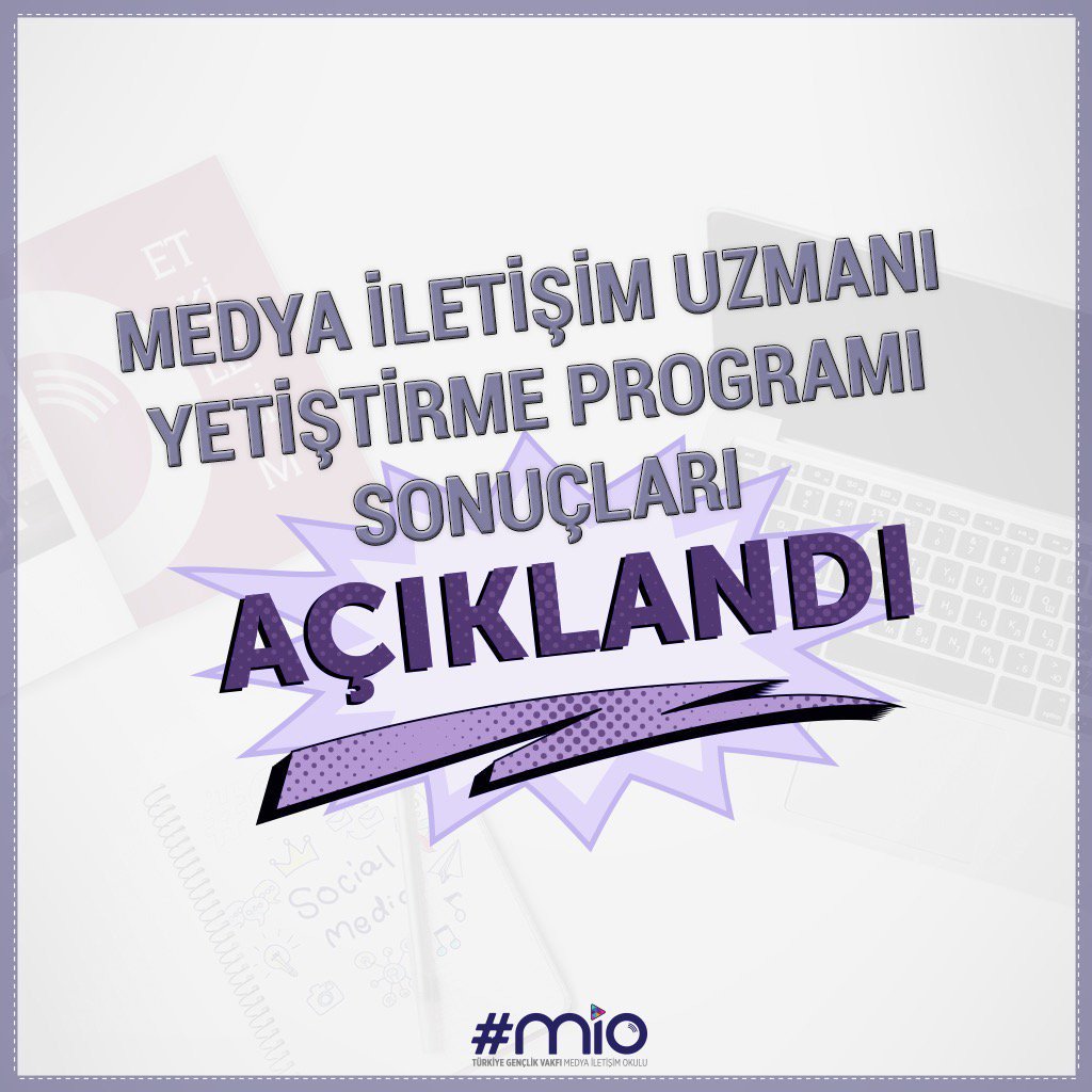 Sabırsızlıkla beklediğiniz an geldi, Medya İletişim Okulu sonuçları için tıkla: tugvamio.com/medya-iletisim…