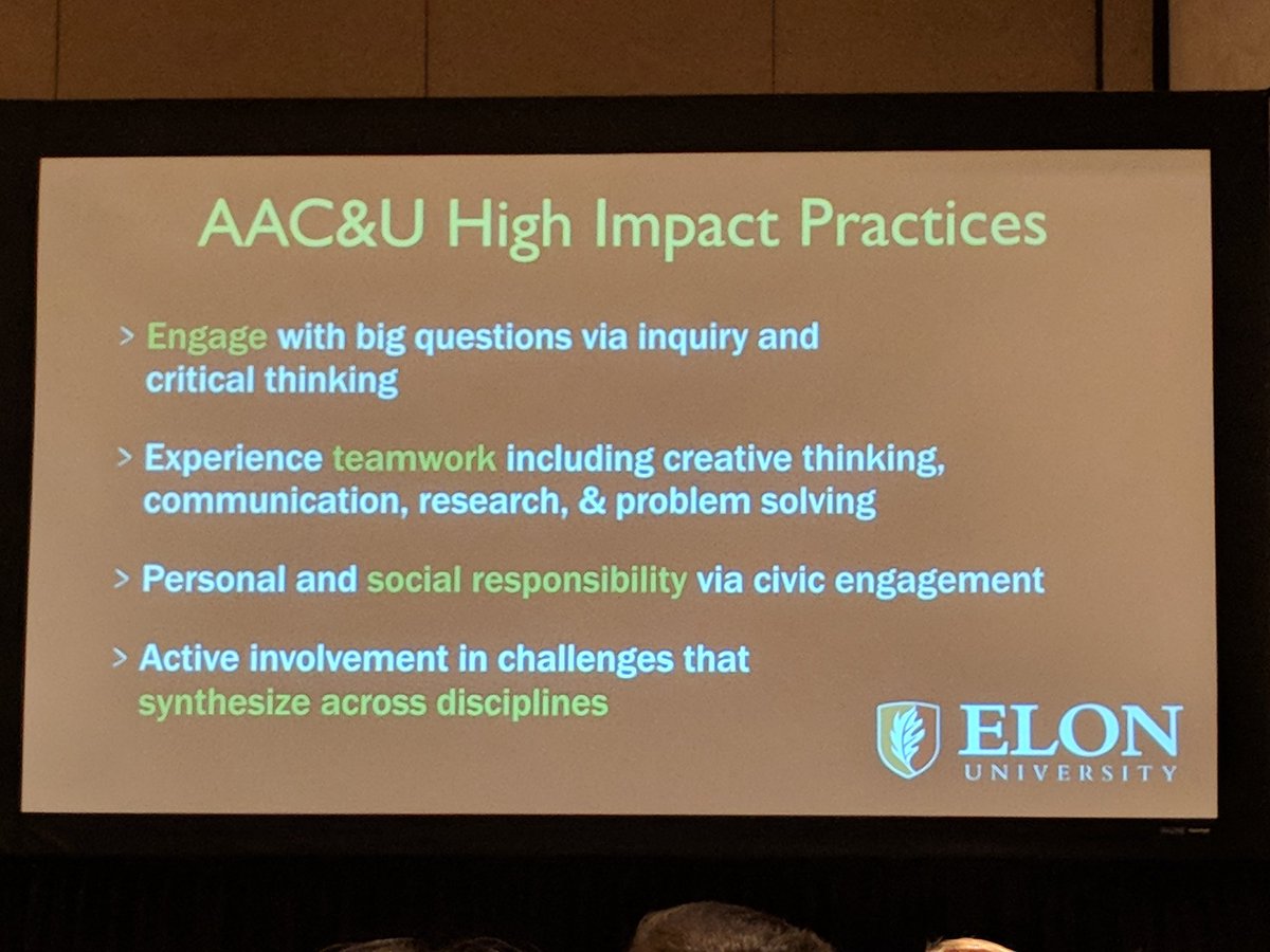 dskerritt's tweet photo. Interested to learn about Elon model for a #design studio. Interdisciplinary, immersive, partnered with the community. Based on high impact practices. We know about about this from @SMU_MADI. Good ingredients for #BreakingHigherEd #SXSWEDU https://t.co/SRvSLfC5VW