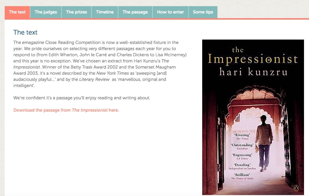 EngMediaCentre's tweet photo. emagazine Close Reading competition closes on 29th March. It's an amazing opportunity for keen students, with winner being published in emag, &amp; runners' up online. Brilliant prep for unseen exams, great wider reading &amp; chance to really develop writing! https://t.co/QWOOKuxwDX https://t.co/Ivz3EZM0Nc
