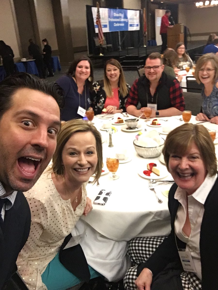 AngDorsey's tweet photo. Amazing two days of learning. @gcouros #ShowMePD18 https://t.co/5D4VXBeMg5