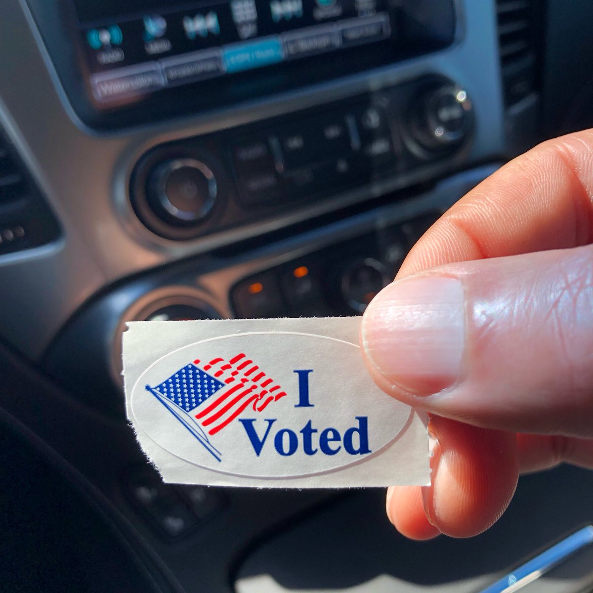 _ray_taylor's tweet photo. Don’t forget to go and pick up your sticker today.

#itsnotaboutthestickergovote https://t.co/WtivjZuVR4