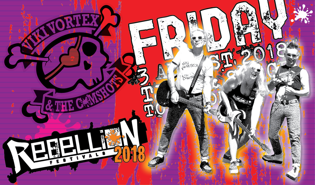 MsVikiVortex's tweet photo. We’re playing Friday @RebellionFest in #blackpool this #August!
#punk #festival #music #rebellionfestival #live #vvatc #vikivortex https://t.co/UMsssnGLBF