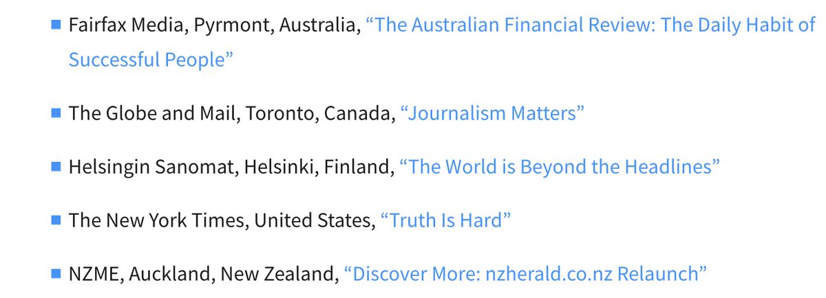 Nytimes Communications On Twitter The Truth Is Hard Campaign Is A Finalist For Best Brand Awareness Campaign As Part Of Inmaorg Global Media Awards Https T Co Zkws6p2evw Https T Co 6ly1dmzqdd