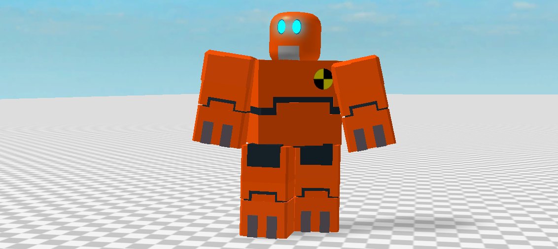bluethunder189 on twitter this is a robot dummy made for fight