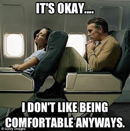 fivefortweeting's tweet image. If I lean my chair back would the person behind me notice it or not ♥️
#DeepThoughtsOnAnAirplane