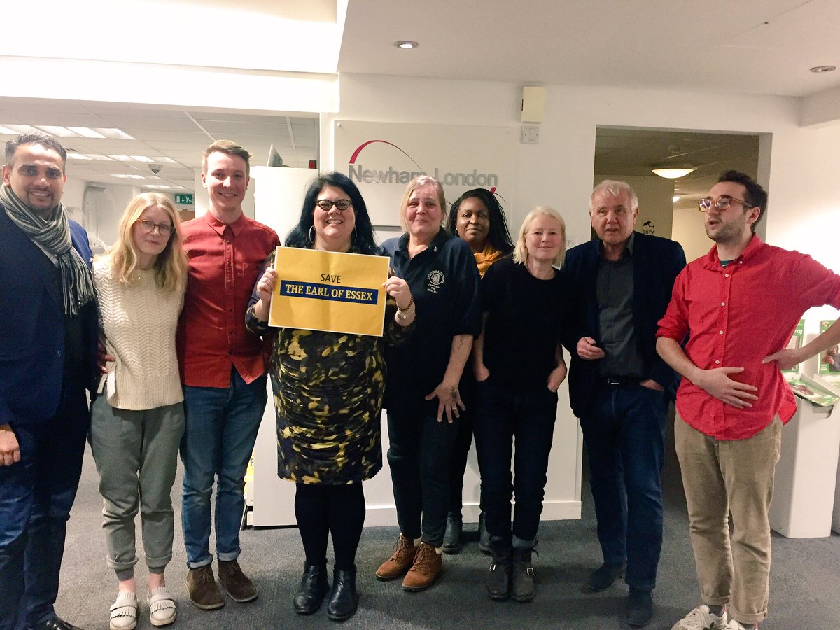 ManorParkV's tweet photo. Very successful @SaveTheEarlE12 meeting this evening. Thank you Amy @nightczar, Kim @pigsearcamra and #Newham Deputy Mayor Ken Clarke &amp; @maspatel01 for joining forces with Team Earl. The #saveourpub campaign goes from strength to strength! #e12 #manorpark @NewhamCouncil https://t.co/femFIXqM9f