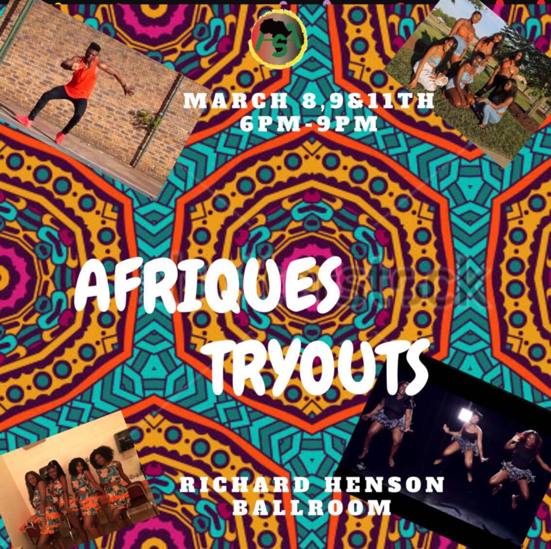 umes_afriques's tweet photo. Interested in becoming a part of Afriques? Come out on March 8,9 &amp; 11th for tryouts 🕺🏾 DM for more info ‼️ #UMES https://t.co/HE5JPtgVjM