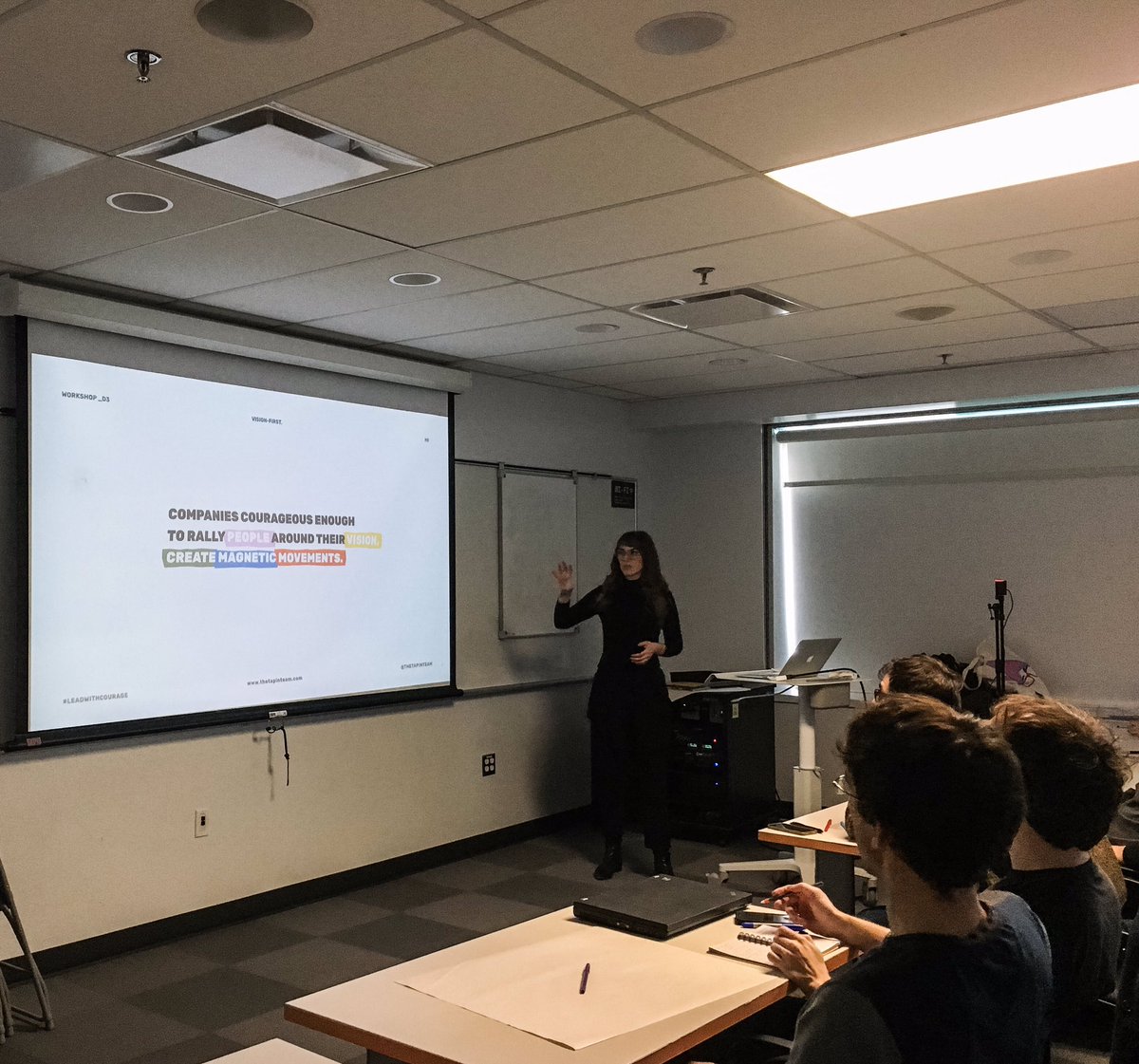 D3_innovation's tweet photo. Happy to have Erin from @TheTapInTeam hosting a workshop to our #startup cohort on how to align your mission and vision to your startup. https://t.co/YYeZag0vA7