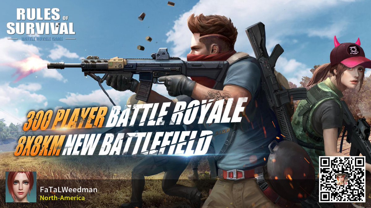 #RulesofSurvival