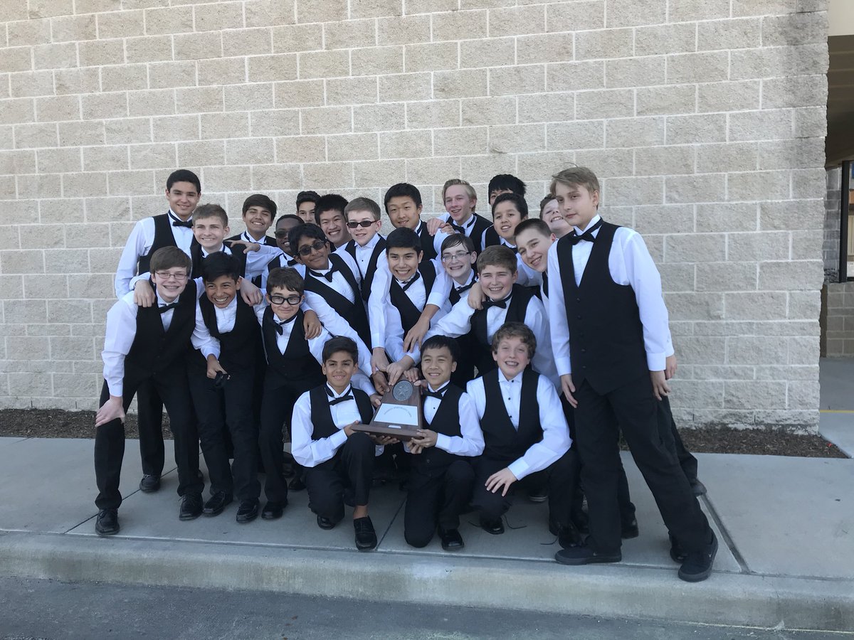 SLJH MENS ADVANCED TENOR &amp; BASE CHOIR scores all 1s at this year’s UIL Competition. So happy for them. #7Lspartanpride #BeTheLegacy