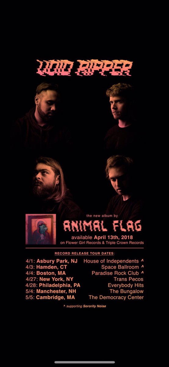 youlookgauntly's tweet image. Opening a couple of the @animalflag record release parties! ❤ More things to come very soon! Very excited! I love my friends! See you soon NY &amp;amp; Philly!
