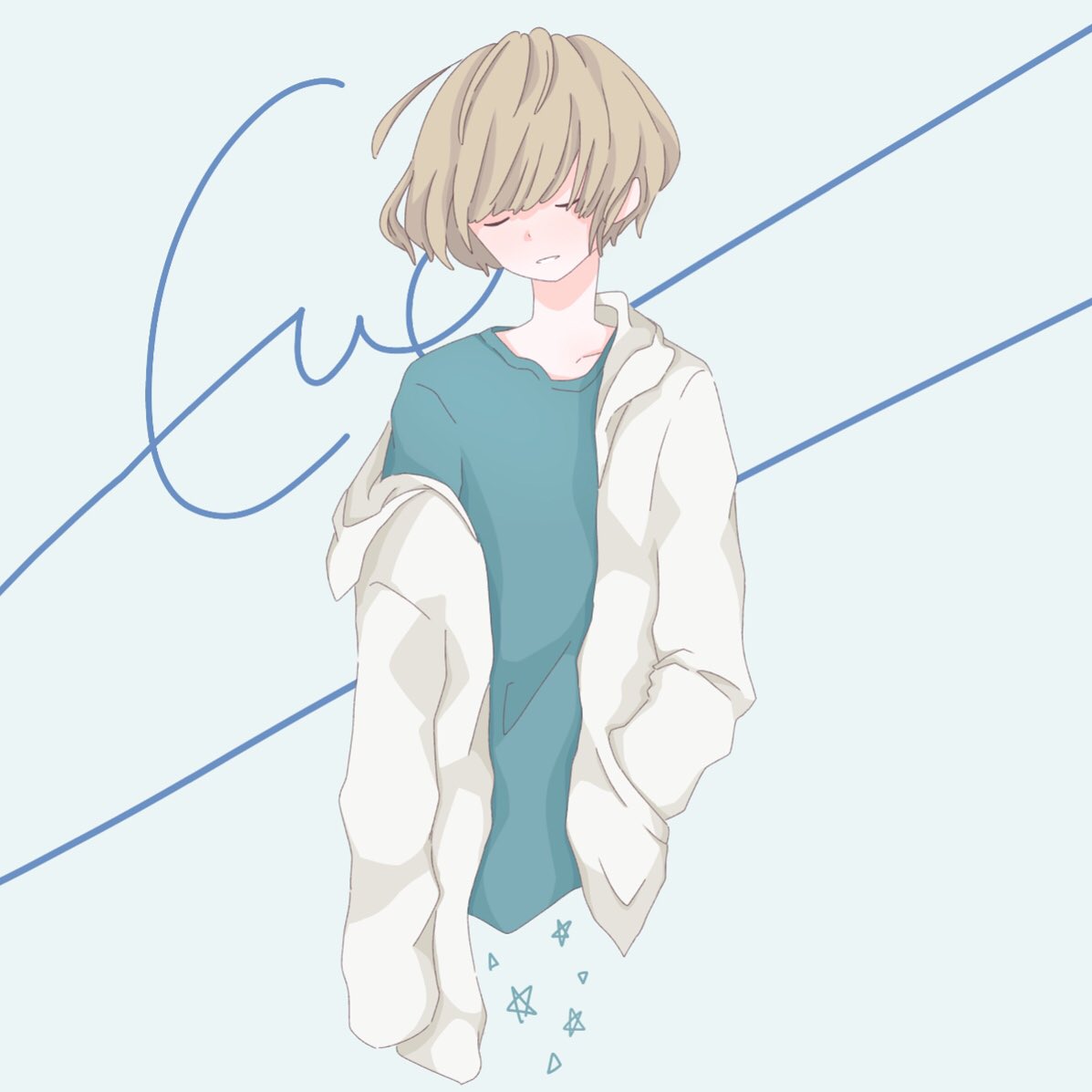 ね あ Eveさん描いてみました Eve 歌い手 イラスト T Co 5mn6qs9kn6 Twitter