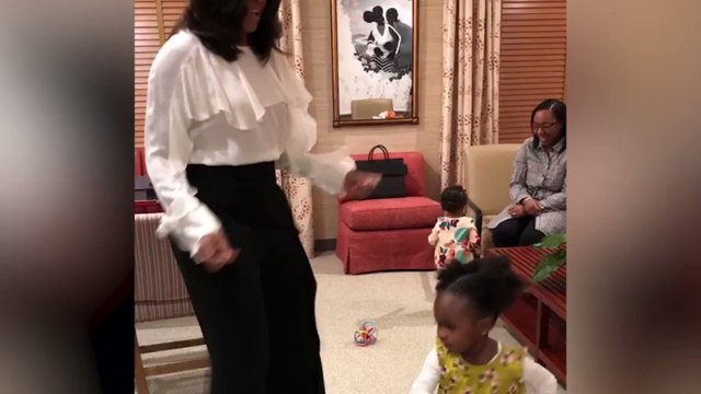thisdayinblack's tweet photo. #MichelleObama Meets Little Girl Who Thought She Was a Queen and They Have a Dance Party, Naturally
https://t.co/Orp5WDiMzC

#tdib https://t.co/90QZLGrpJ9