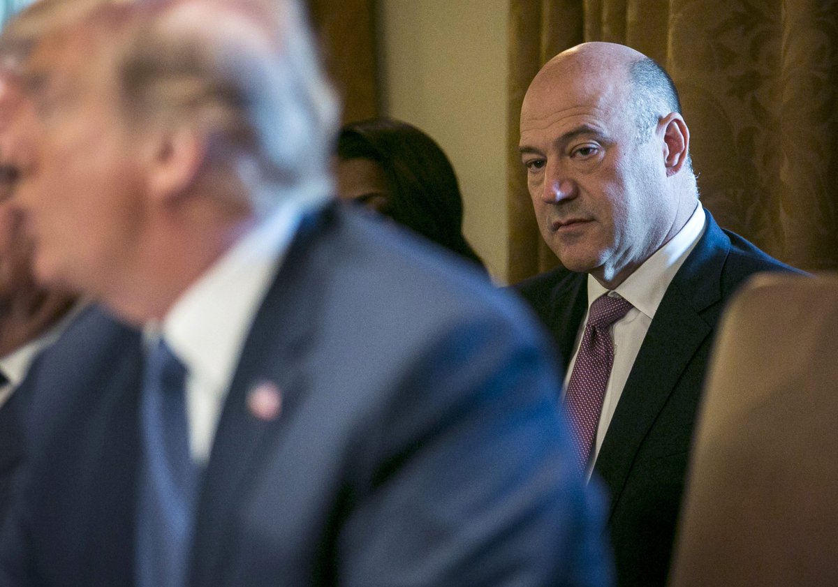 business's tweet photo. Gary Cohn is resigning as Trump’s top economic adviser: “It has been an honor to serve my country and enact pro-growth economic policies to benefit the American people.” https://t.co/mGhTIKF8Hd https://t.co/fXk8nW58NG
